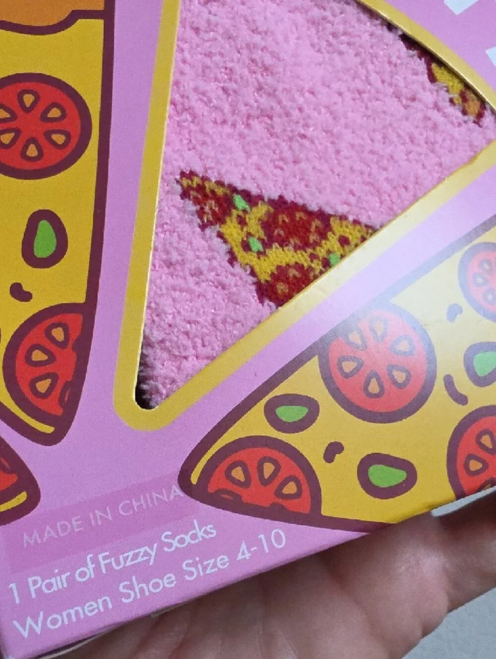 Sweet as Can Bee Blue Socks & Pizza Party Pink Socks - 2 Pack